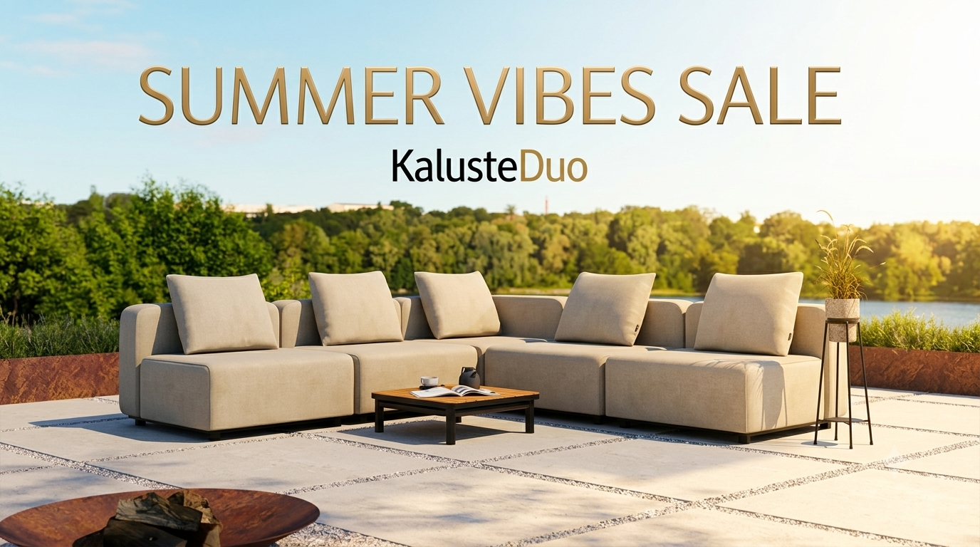 Summer Vibes Sale – Kesän Suurin Huonekalu Ale
