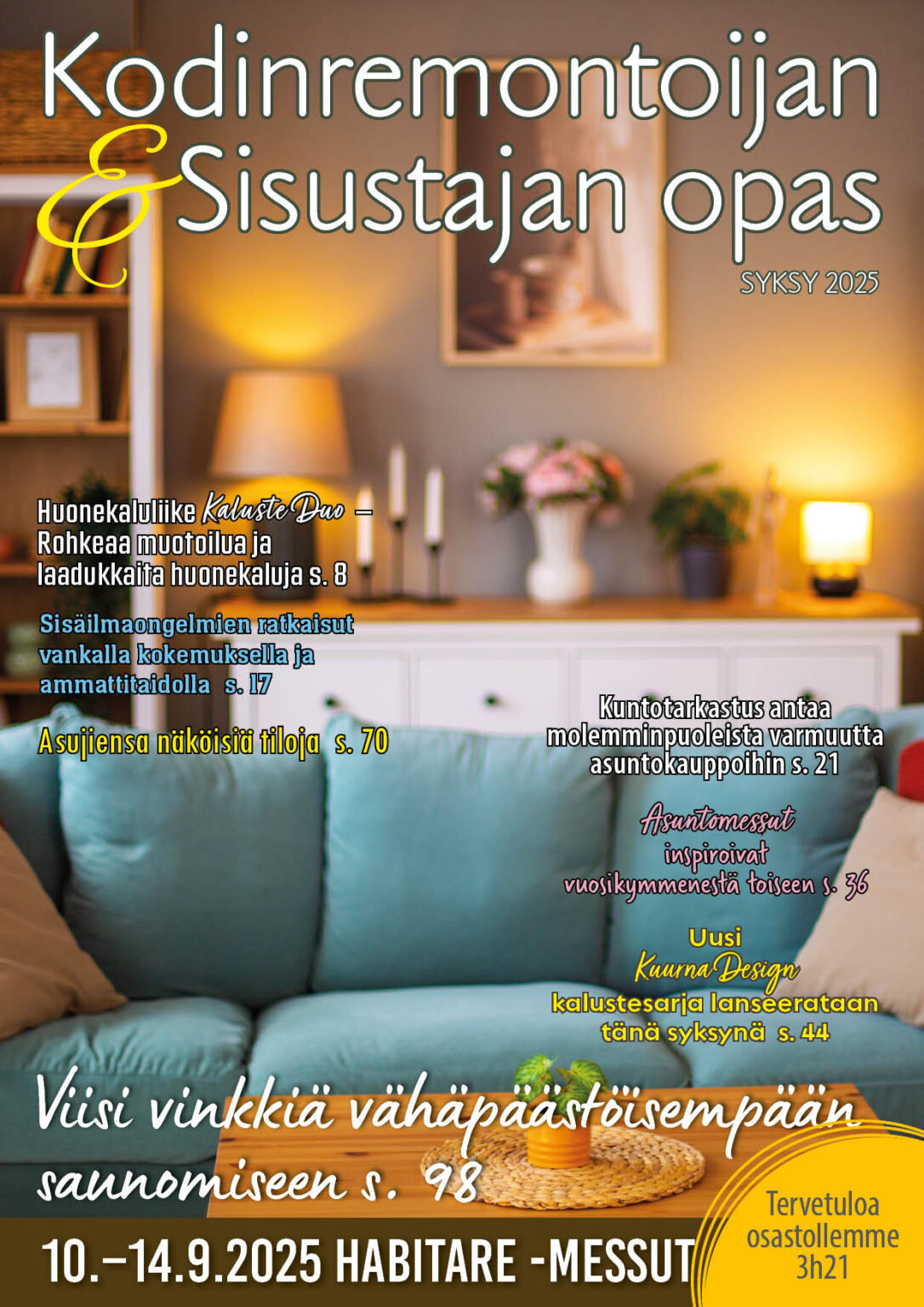 Kaluste Duo valtaa sydämiä – juttu Kodin remontoijan ja sisustajan oppaassa!
