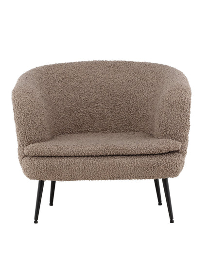 Nordkoster yhden istuttava sohva - Tumma beige teddy