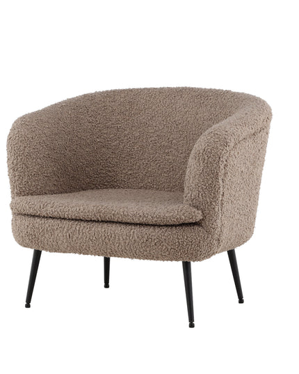 Nordkoster yhden istuttava sohva - Tumma beige teddy