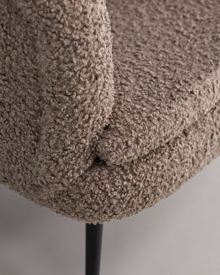Nordkoster yhden istuttava sohva - Tumma beige teddy