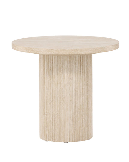 Härön sohvapöytä ø50x45 cm - travertiininvärinen