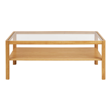 Aava-sohvapöytä lasikannella