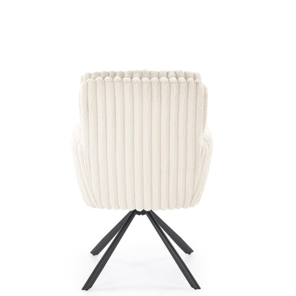 Adele ruokatuoli - vaalea vakosametti