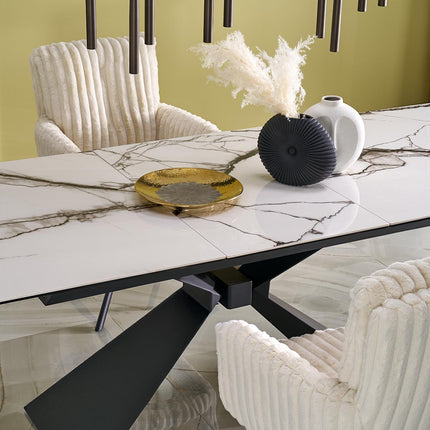 Adele ruokatuoli - vaalea vakosametti