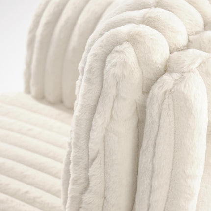 Adele ruokatuoli - vaalea vakosametti