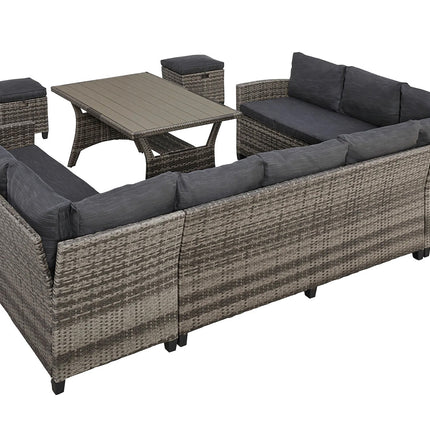 Aino U‑kulmasohva - puutarhakalusteryhmä