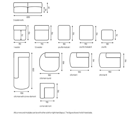 Alba kulmasohva Kulmasohva ec8633-2.myshopify.com Divaanisohvat, Kulmasohvat, olohuone, Sohvat