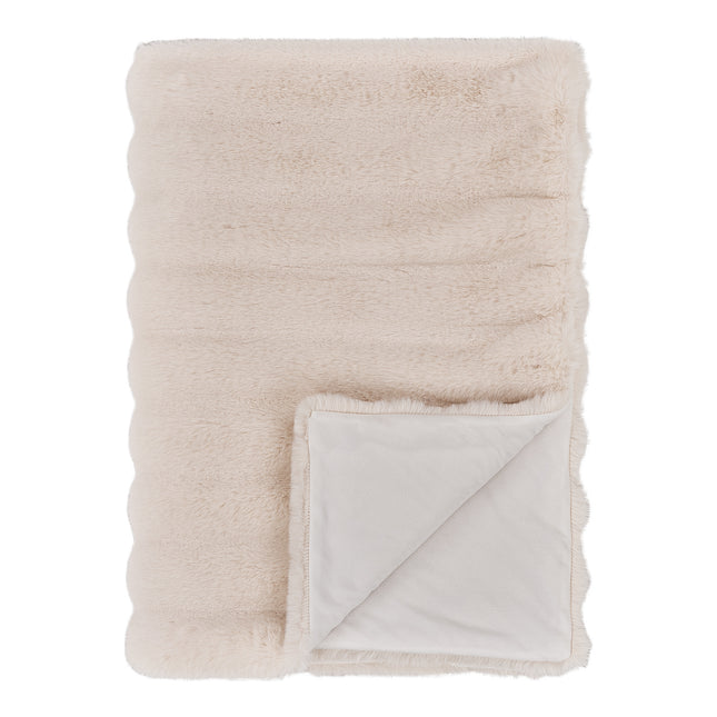 Arctica torkkupeitto + 2 koristetyynyä — harmaa, beige, ruskea