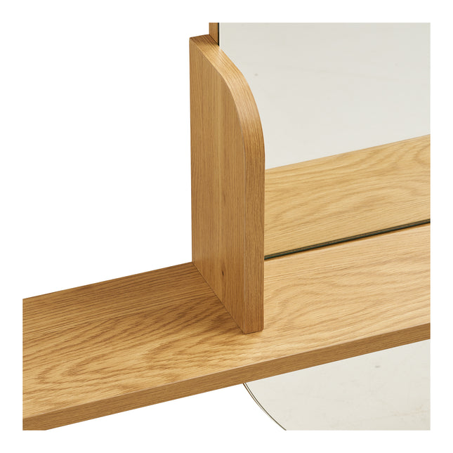 Барко зеркало на полке