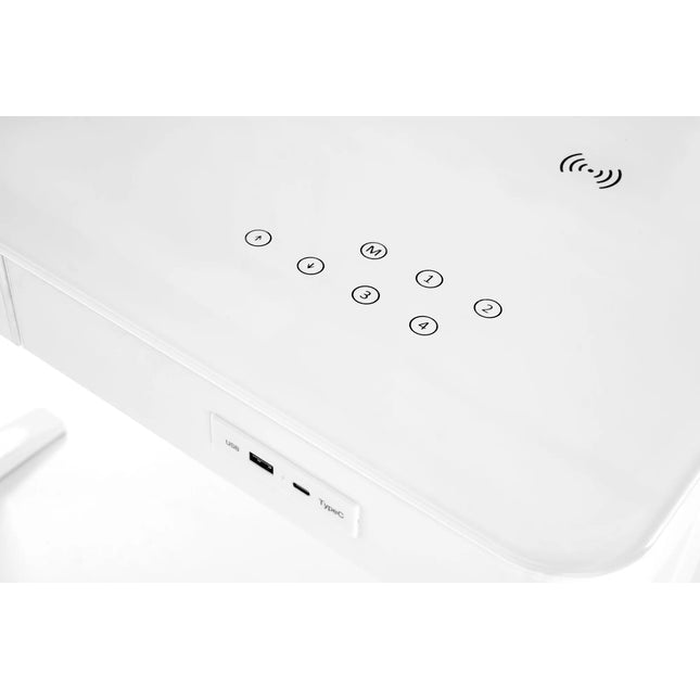  Bliz 52 työpöytä valkoinen tai musta sähkösäädöllä Työpöytä ec8633-2.myshopify.com Muut huonekalut ja tuotteet, muut tuotteet, Työpöytä