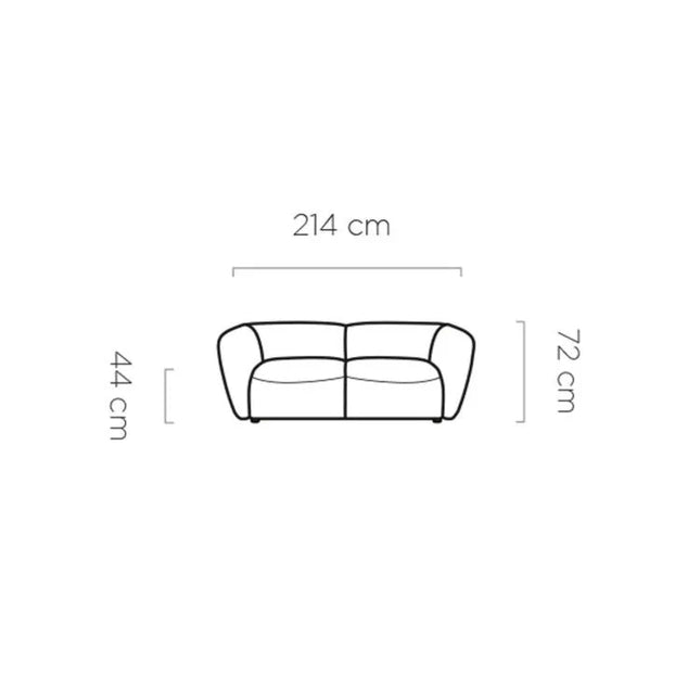  Candelo 3-istuttava Sohva sohva ec8633-2.myshopify.com 3-istuttavat sohvat, olohuone, Sohvat, Teddy, Teddy collection