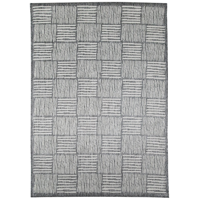  Cube vaaleanharmaa Matto ec8633-2.myshopify.com Matot, sileäpintaiset matot