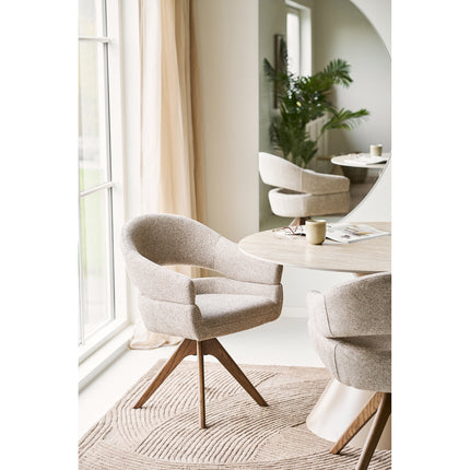 Dover ruokailutuoli - pähkinä