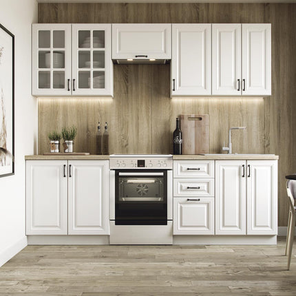 Duo Elisa 240 kök vitt eller grått