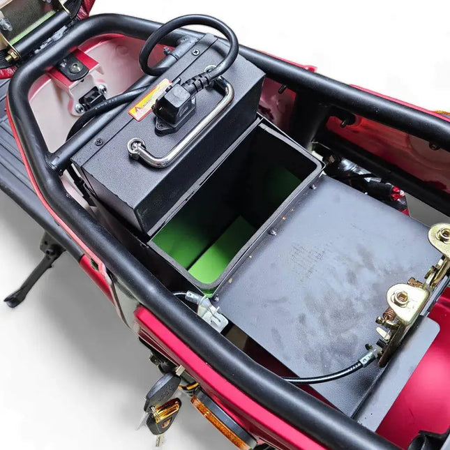  Ego Evo2 punainen sähköskootteri 1000w 26AH sähköskootteri ec8633-2.myshopify.com E-GO Sähköskootterit, muut tuotteet, Sähköskootterit 25 km/h