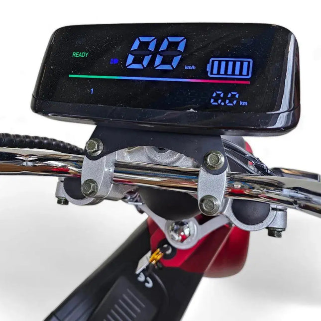  Ego Evo2 punainen sähköskootteri 1000w 26AH sähköskootteri ec8633-2.myshopify.com E-GO Sähköskootterit, muut tuotteet, Sähköskootterit 25 km/h