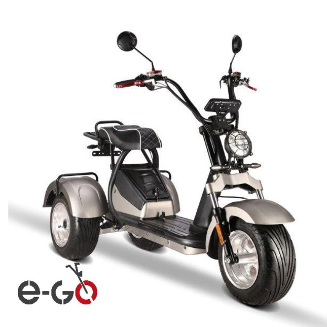 E-GO Strike sähköskootteri, 1000 W, 28 Ah