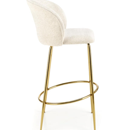 Elisabeth baarituoli beige/kulta
