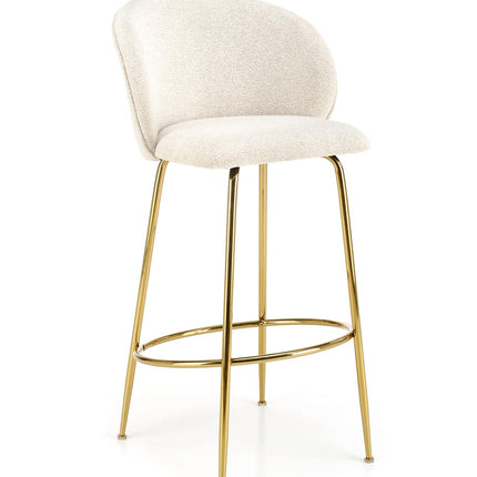 Elisabeth baarituoli beige/kulta