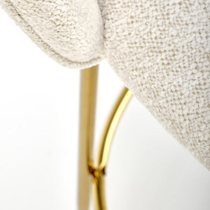 Elisabeth baarituoli beige/kulta