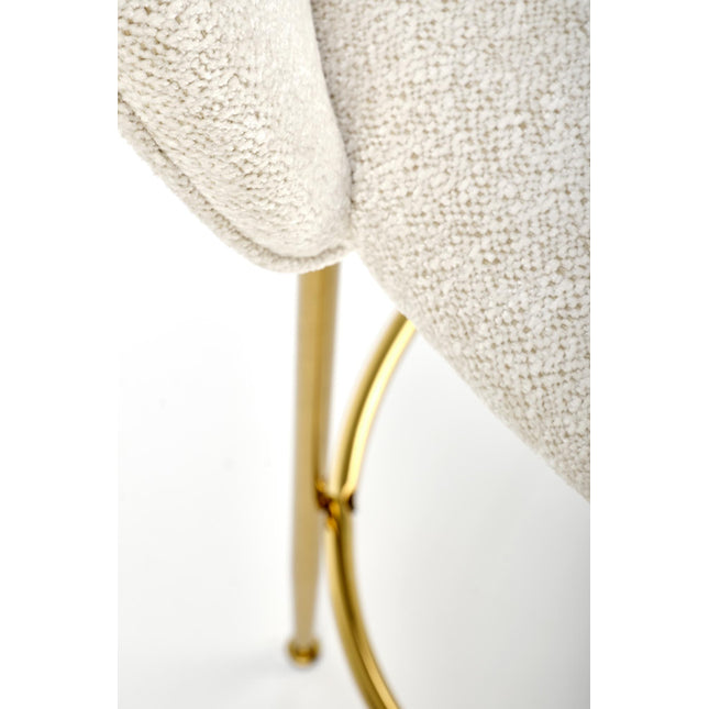 Elisabeth baarituoli beige/kulta