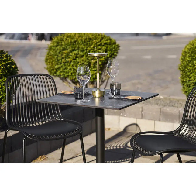  GastroStone 60 - ravintolapöytä ulkokäyttöön Bistro pöytä ec8633-2.myshopify.com julkitila, Puutarhakalusteet, ravintolakäyttö, Ruokapöydät, Ruokapöytä ulos