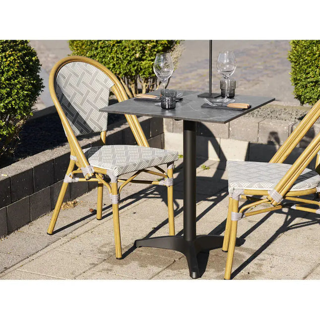  GastroStone 60 - ravintolapöytä ulkokäyttöön Bistro pöytä ec8633-2.myshopify.com julkitila, Puutarhakalusteet, ravintolakäyttö, Ruokapöydät, Ruokapöytä ulos