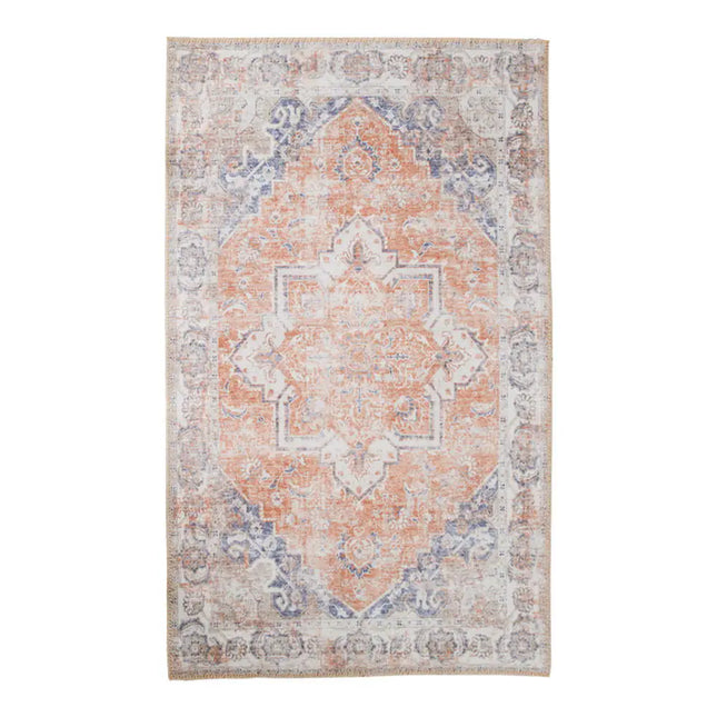  Havana matto 200x300 cm sininen/oranssi Matto ec8633-2.myshopify.com Itämaiset matot, Matot, sileäpintaiset matot