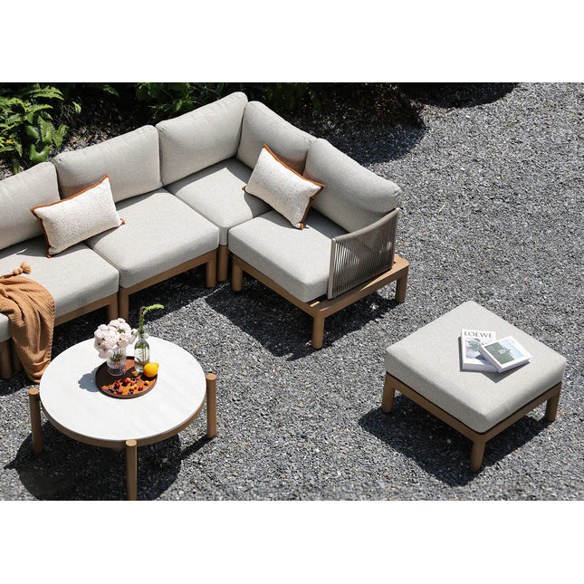  Hieta Corner -ulkosohvaryhmä sohvaryhmä ulkokäyttöön ec8633-2.myshopify.com Parvekekalusteet, Pihakaluste setti, Puutarhakalusteet, Ukosohvat ja sohvasetit, Ulkokaluste setit