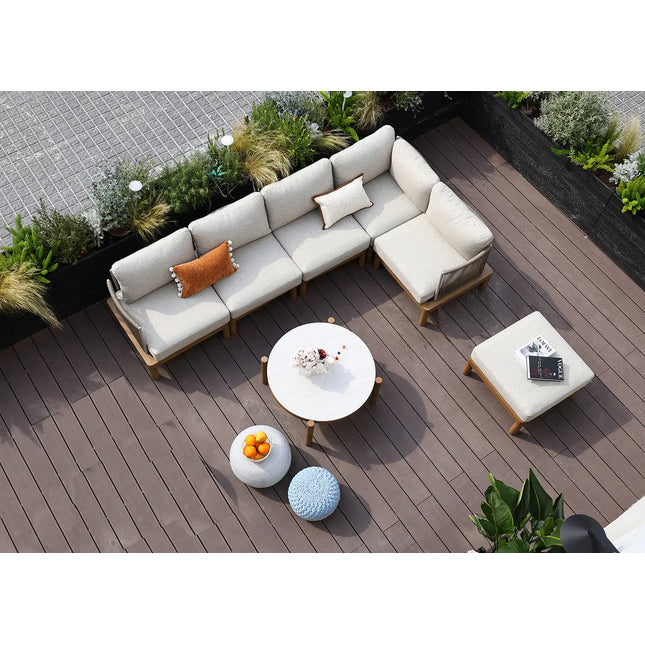  Hieta Corner -ulkosohvaryhmä sohvaryhmä ulkokäyttöön ec8633-2.myshopify.com Parvekekalusteet, Pihakaluste setti, Puutarhakalusteet, Ukosohvat ja sohvasetit, Ulkokaluste setit