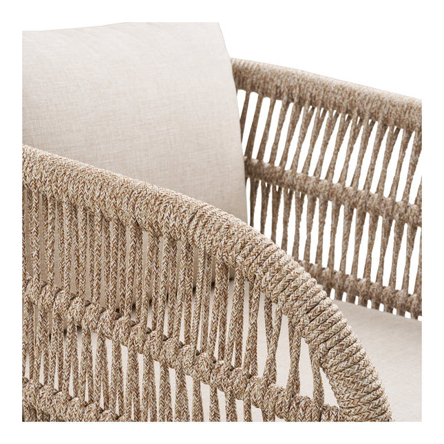 House Nordic Terracina ‑ruokailuryhmä ø120 cm – 4 hengelle, beige