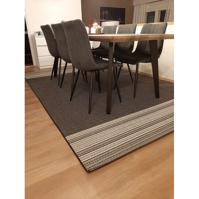  Lotta musta Matto ec8633-2.myshopify.com Matot, sileäpintaiset matot