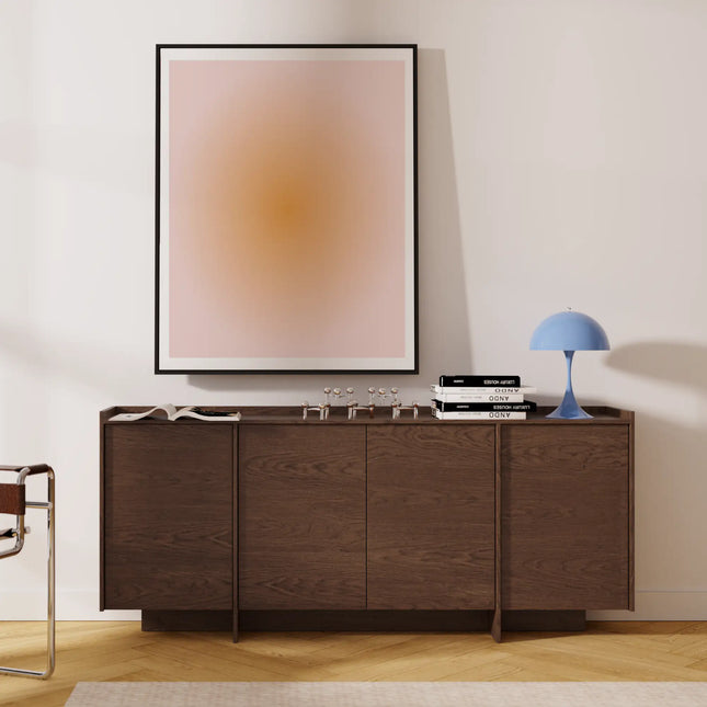  Japandi Senkki 200 cm— Pähkinä Senkki ec8633-2.myshopify.com olohuone, Senkit, säilytys, Varastotuotteet