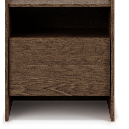 Japandi Yöpöytä — Pähkinä