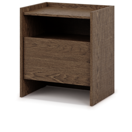 Japandi Yöpöytä — Pähkinä