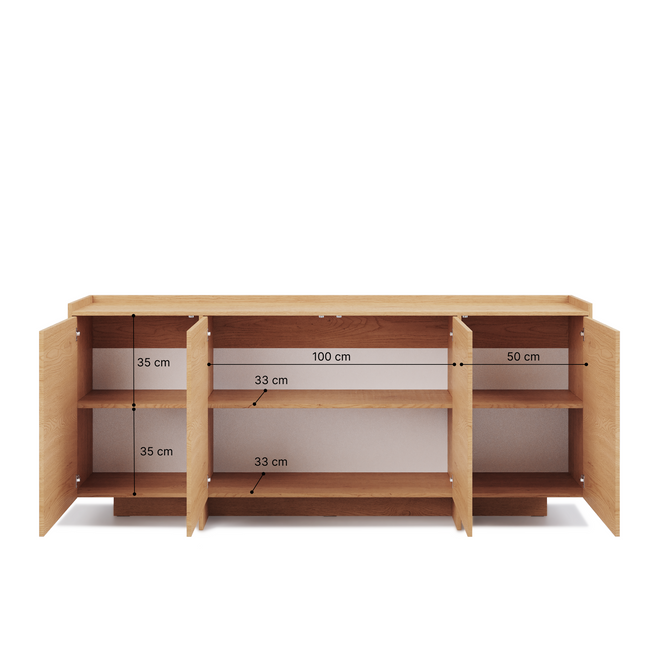 Japandi Senkki 200 cm— Tammi