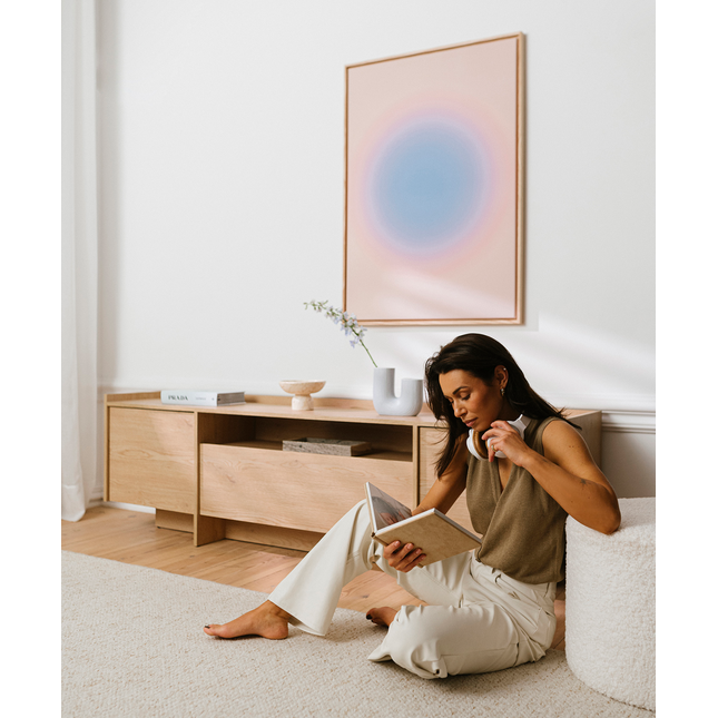 Japandi TV-taso 197 cm — Tammi