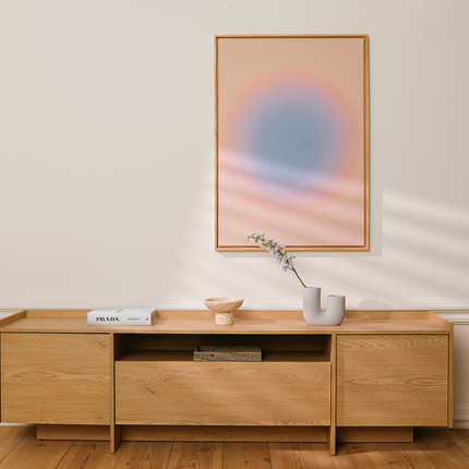 Japandi TV-taso 197 cm — Tammi