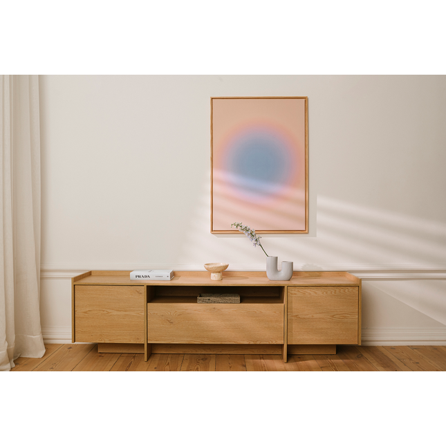 Japandi TV-taso 197 cm — Tammi