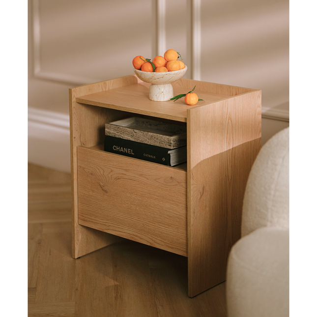 Japandi Nattduksbord - Ek