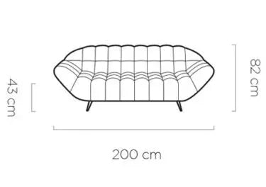  Gappa sohva Sohva ec8633-2.myshopify.com 2-istuttavat sohvat, 3-istuttavat sohvat, olohuone, sohvakalustot, sohvaryhmät, Sohvat