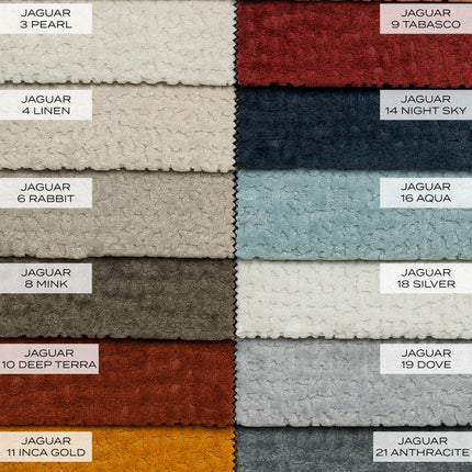 Velpa L kulmasohva sähkösäätöisellä istuimella