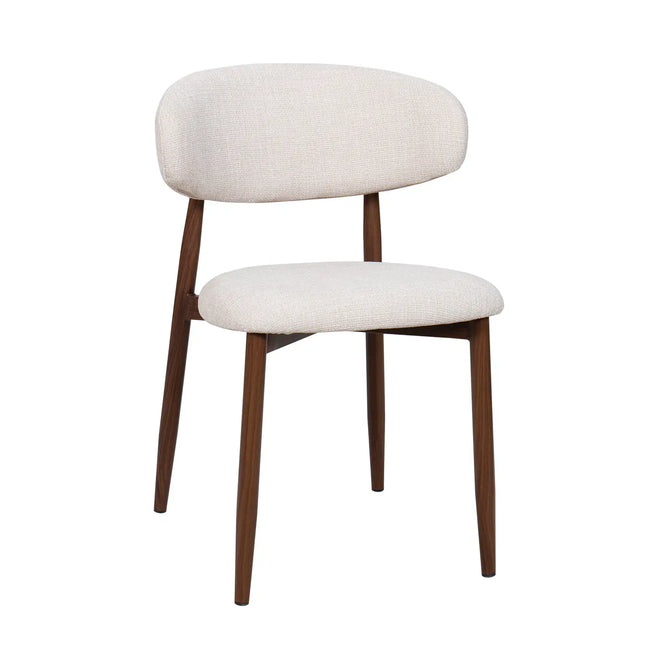  Lulu ruokatuoli - beige / pähkinä Ruokatuoli ec8633-2.myshopify.com Keittiö, keittiön sisustus, ruokapöydän tuolit, Tarjoukset