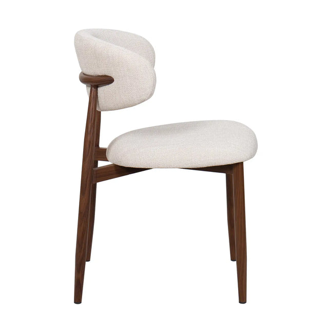  Lulu ruokatuoli - beige / pähkinä Ruokatuoli ec8633-2.myshopify.com Keittiö, keittiön sisustus, ruokapöydän tuolit, Tarjoukset