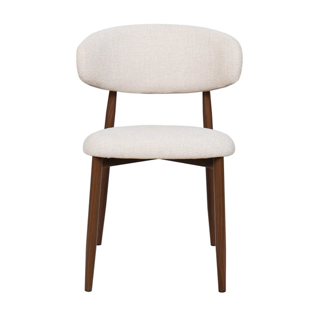  Lulu ruokatuoli - beige / pähkinä Ruokatuoli ec8633-2.myshopify.com Keittiö, keittiön sisustus, ruokapöydän tuolit, Tarjoukset