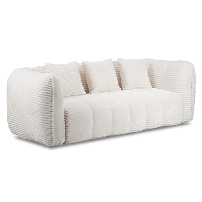  Lumo 3‑istuttava sohva - vaalea vakosametti 3 istuttava sohva ec8633-2.myshopify.com 3-istuttavat sohvat, Huonekalut heti kotiisi, olohuone