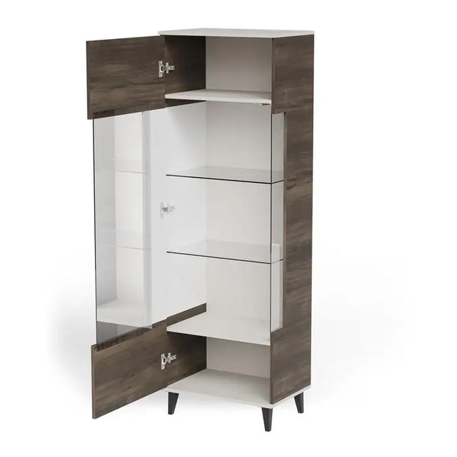  Lumo Vitriini 60 – Kasmir/Pähkinä Vitriini ec8633-2.myshopify.com säilytys, Vitriinit