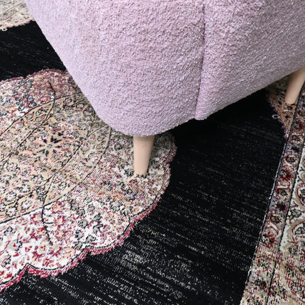  Madelyn musta Matto ec8633-2.myshopify.com Matot, viskoosi matot