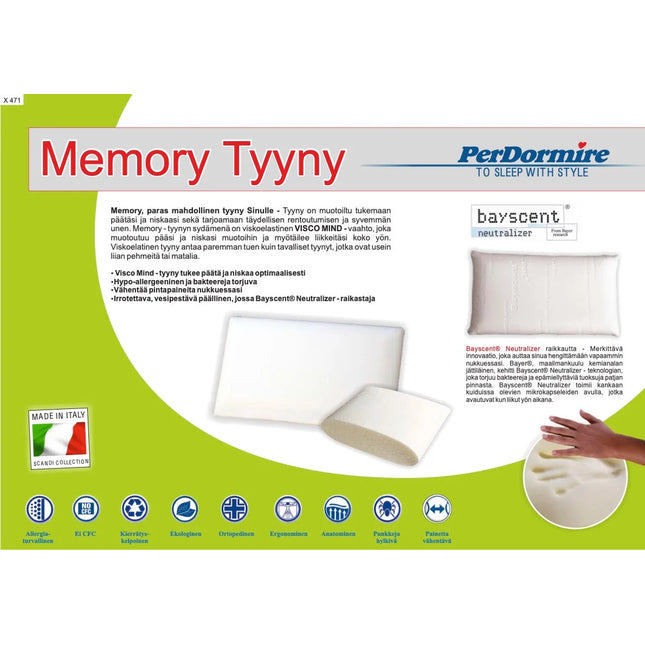  Memory Bayscent tyyny Tyyny ec8633-2.myshopify.com perdormire patjat, Tyynyt, tyynyt ja sijauspatjat